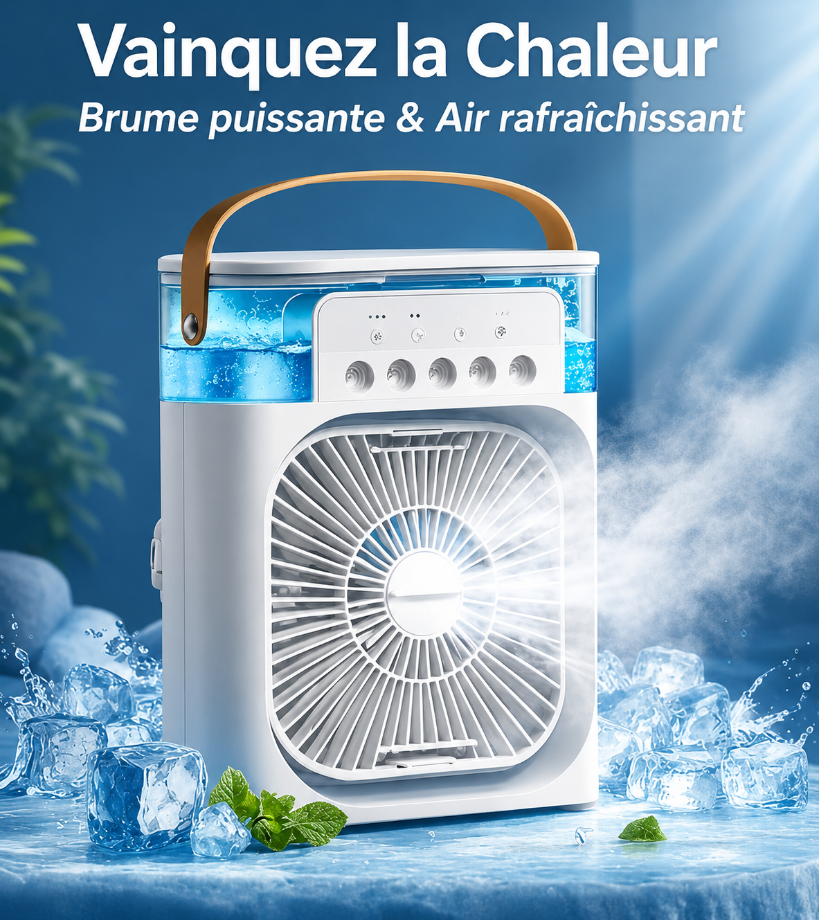 Ventilateur Brumisateur Portable