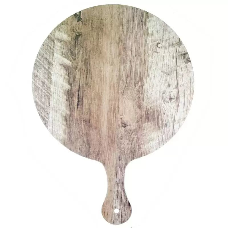 Planche de Service pour Pizza - Mélamine Aspect Bois Naturel